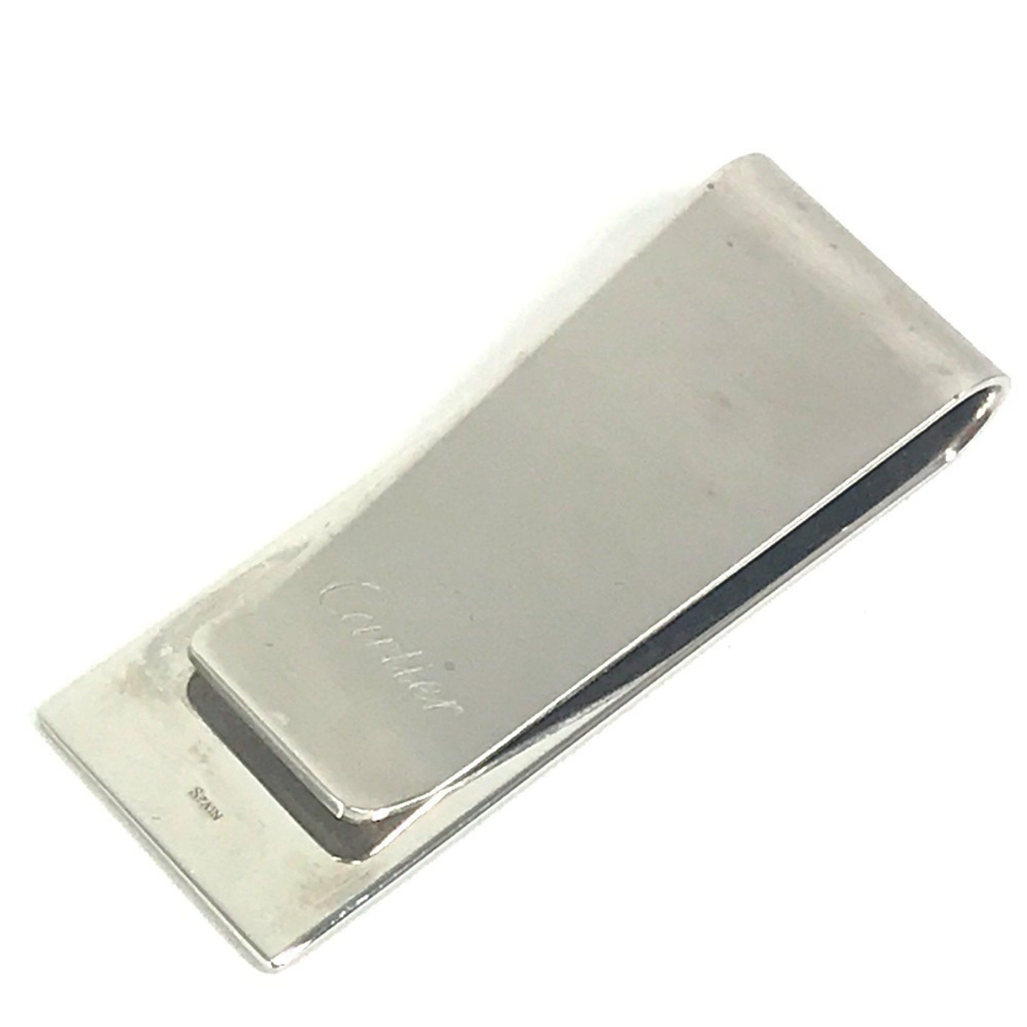 Cartier CARTIER Logo Wallet Money Clip SS Men's Women's Silver Size ONE SIZE - 6 Thumbnail