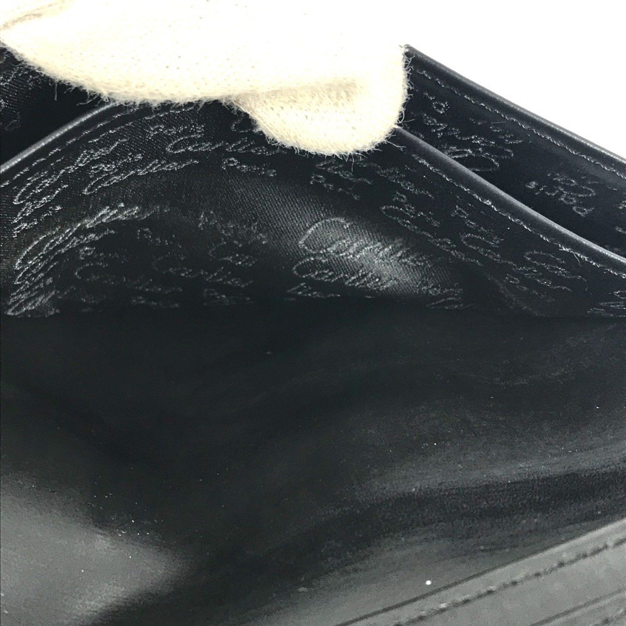 Cartier CARTIER Must Line Logo Billfold Accessory Wallet Bi-fold Long Leather Men's Women's Black Size ONE SIZE - 11 Thumbnail