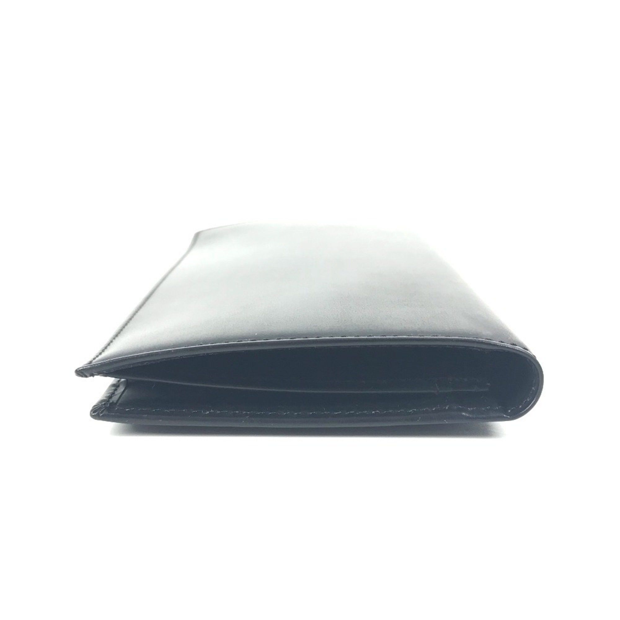 Cartier CARTIER Must Line Logo Billfold Accessory Wallet Bi-fold Long Leather Men's Women's Black Size ONE SIZE - 3 Thumbnail