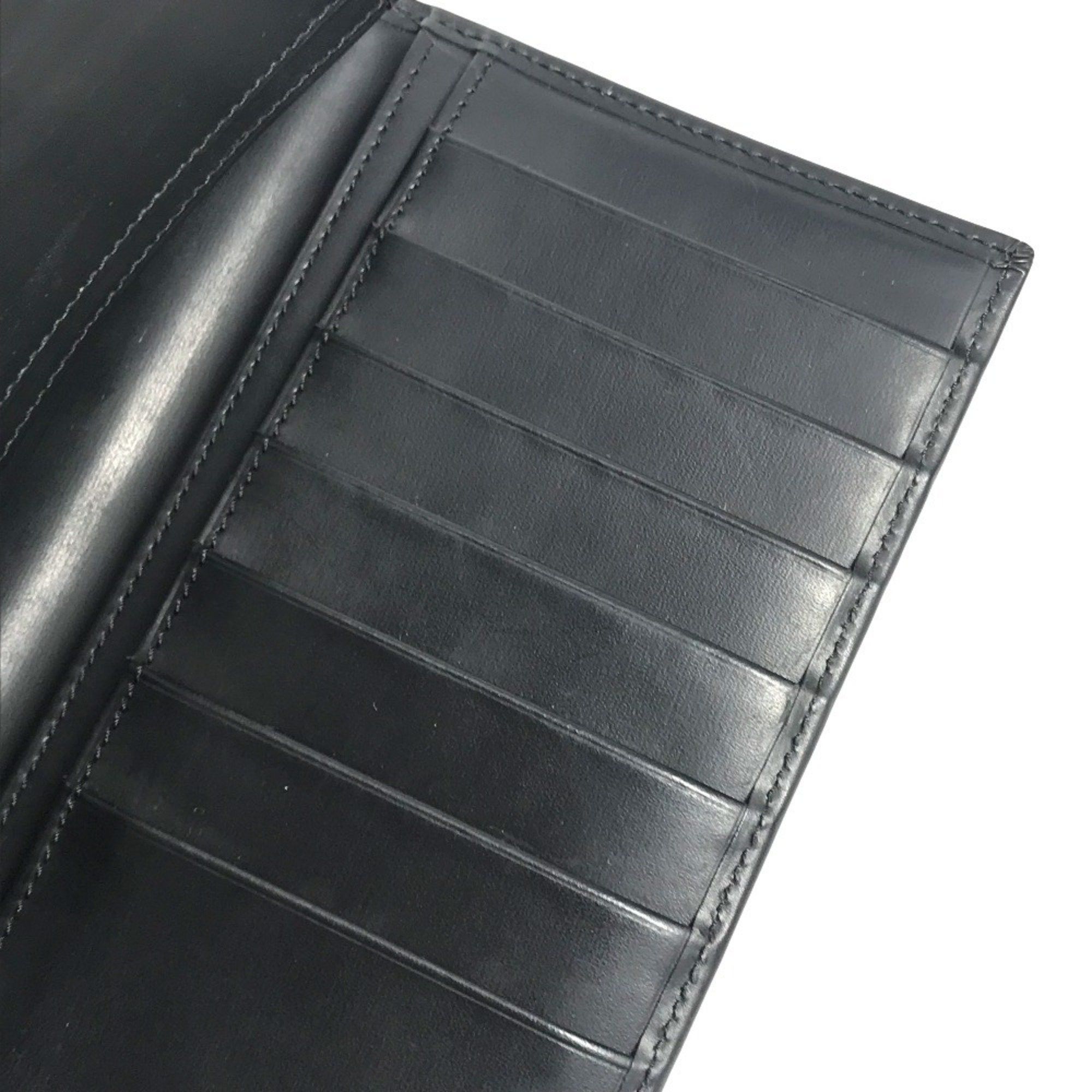 Cartier CARTIER Must Line Logo Billfold Accessory Wallet Bi-fold Long Leather Men's Women's Black Size ONE SIZE - 13 Thumbnail