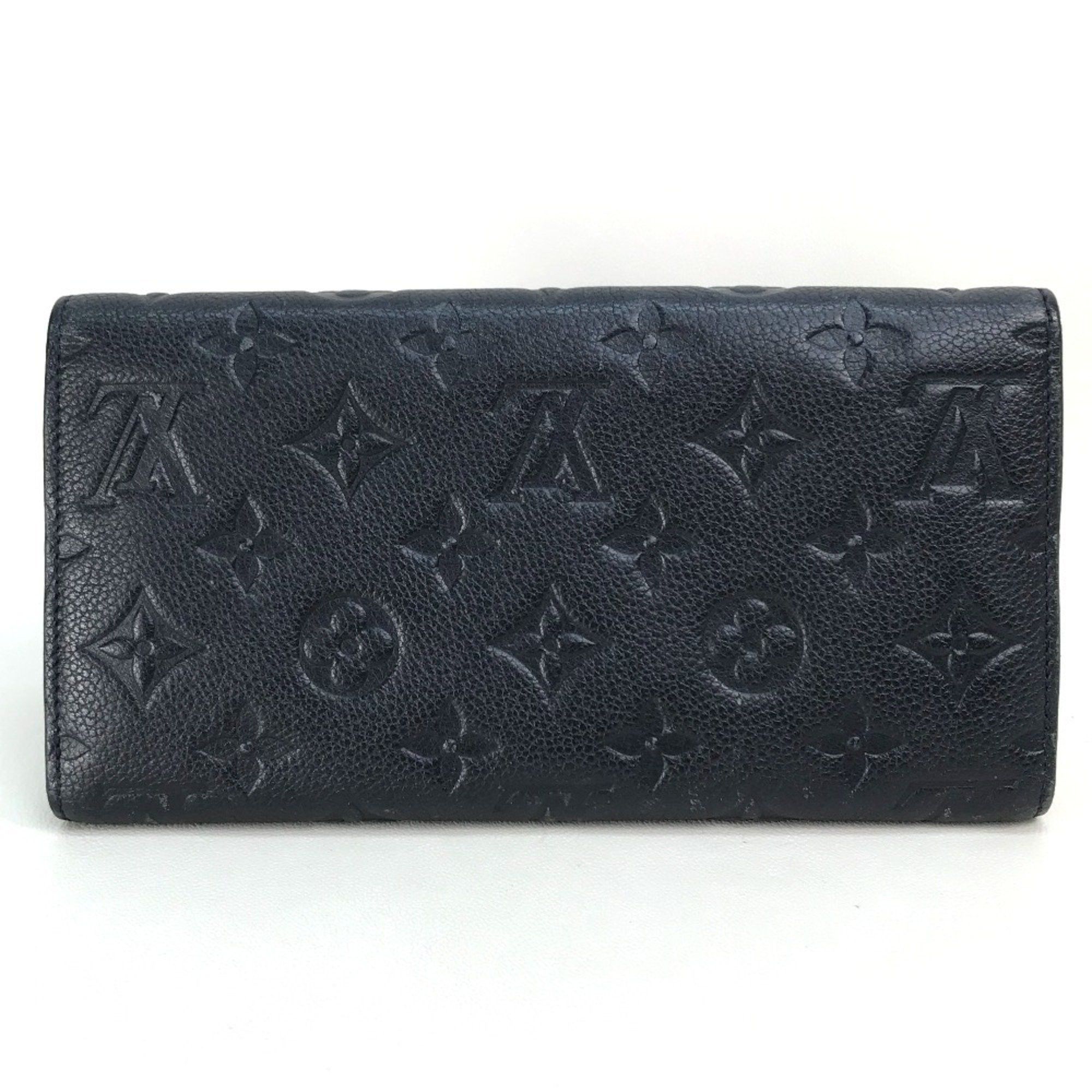Louis Vuitton LOUIS VUITTON M60258 Monogram Empreinte Portefeuille Virtuose Long Wallet Leather Women's Infini Navy Size ONE SIZE - 2 Thumbnail