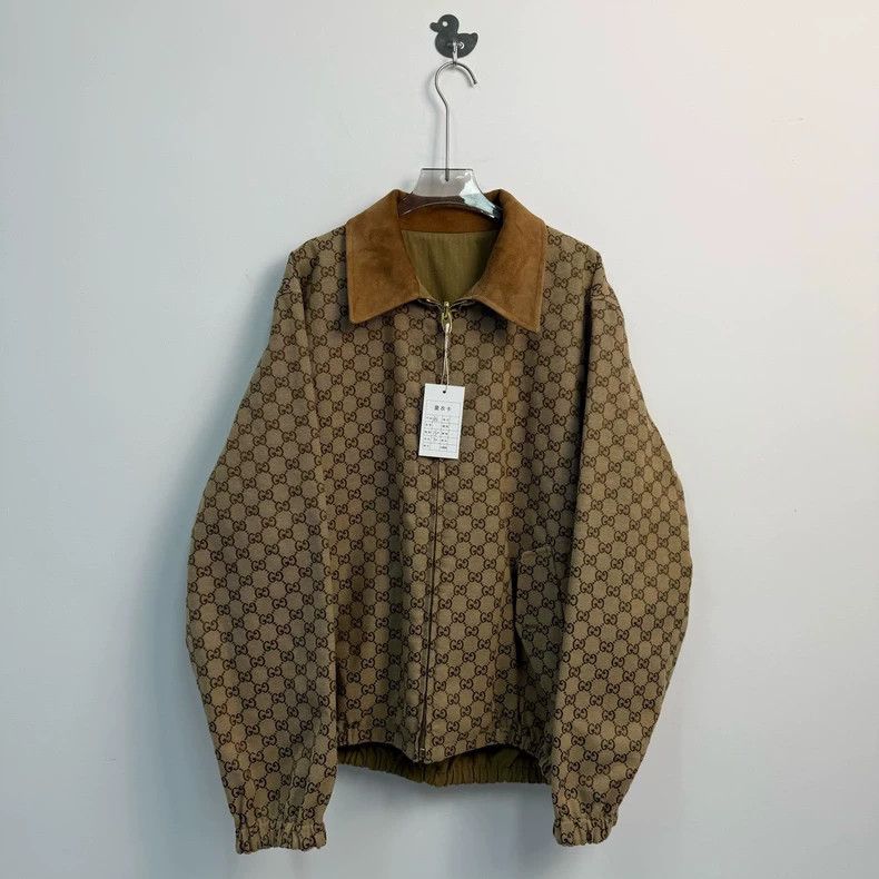 Gucci Gucci Double Sided Logo Jacket Size US XL / EU 56 / 4 - 3 Thumbnail
