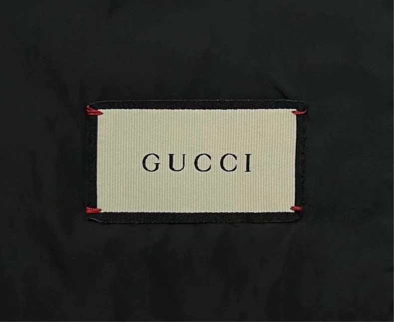 Gucci Gucci Blue Black Logo Hooded Jacket Size US M / EU 48-50 / 2 - 5 Thumbnail