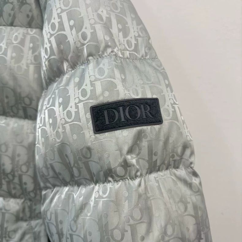 Dior Classic Dior Oblique Logo Puffer Jacket Size US XL / EU 56 / 4 - 2 Thumbnail