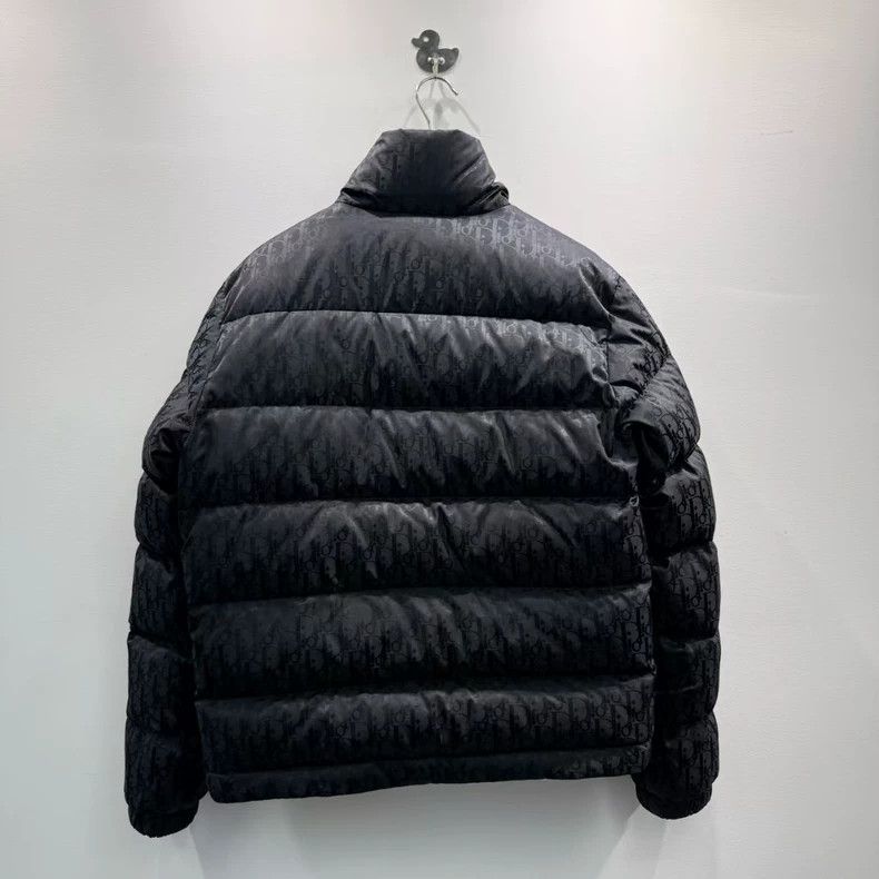 Dior Dior Classic Oblique Logo Puffer Jacket Size US XL / EU 56 / 4 - 2 Thumbnail