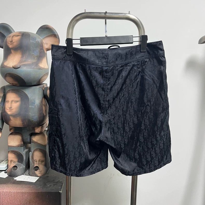 Dior Dior Dark Patterned Cargo Shorts Size US 32 / EU 48 - 2 Thumbnail