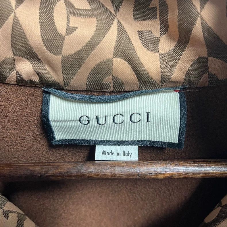 Gucci Gucci Velvet Printed Jacket N1102 Size US S / EU 44-46 / 1 - 3 Thumbnail