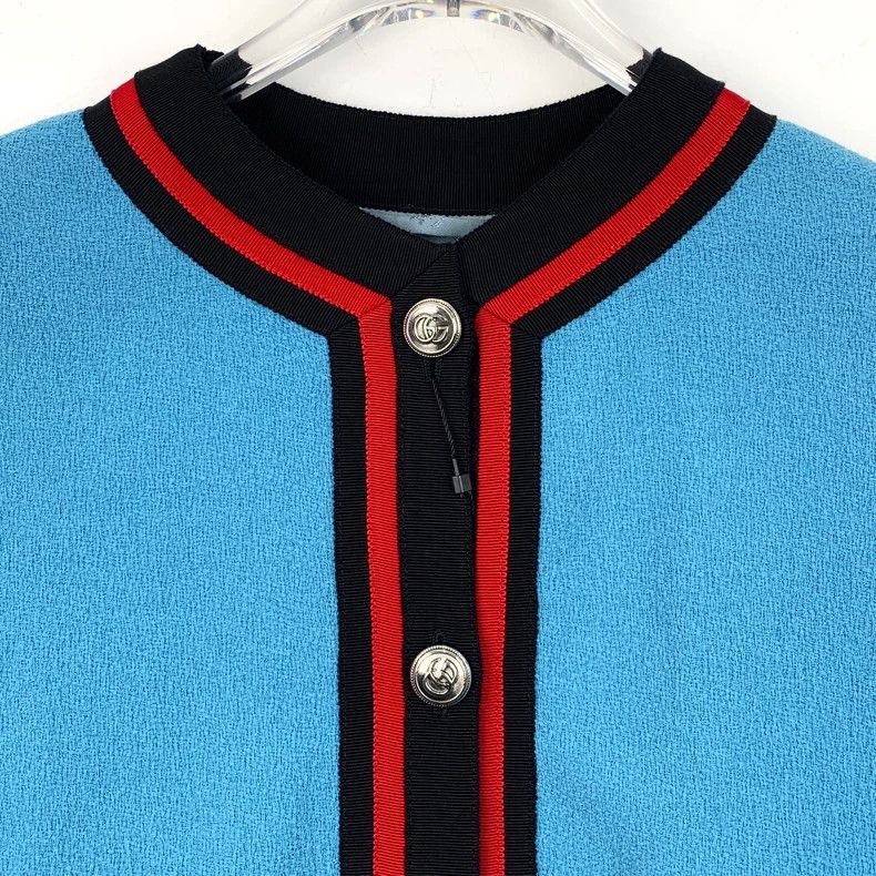 Gucci Gucci Blue Long Embroidered Coat with Tags Size US S / EU 44-46 / 1 - 4 Thumbnail