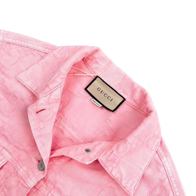 Gucci Gucci Logo Denim Jacket Size 36 Size US S / EU 44-46 / 1 - 3 Thumbnail
