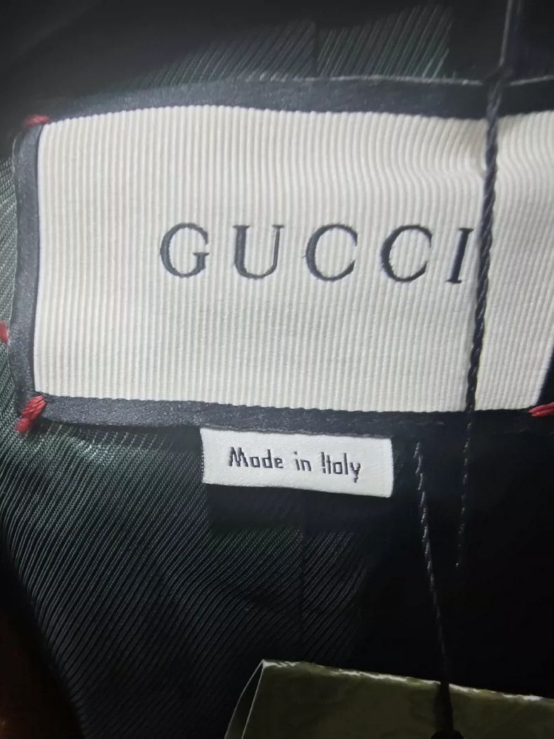 Gucci Gucci Brown Logo Print Jacket Coat Size US L / EU 52-54 / 3 - 3 Thumbnail