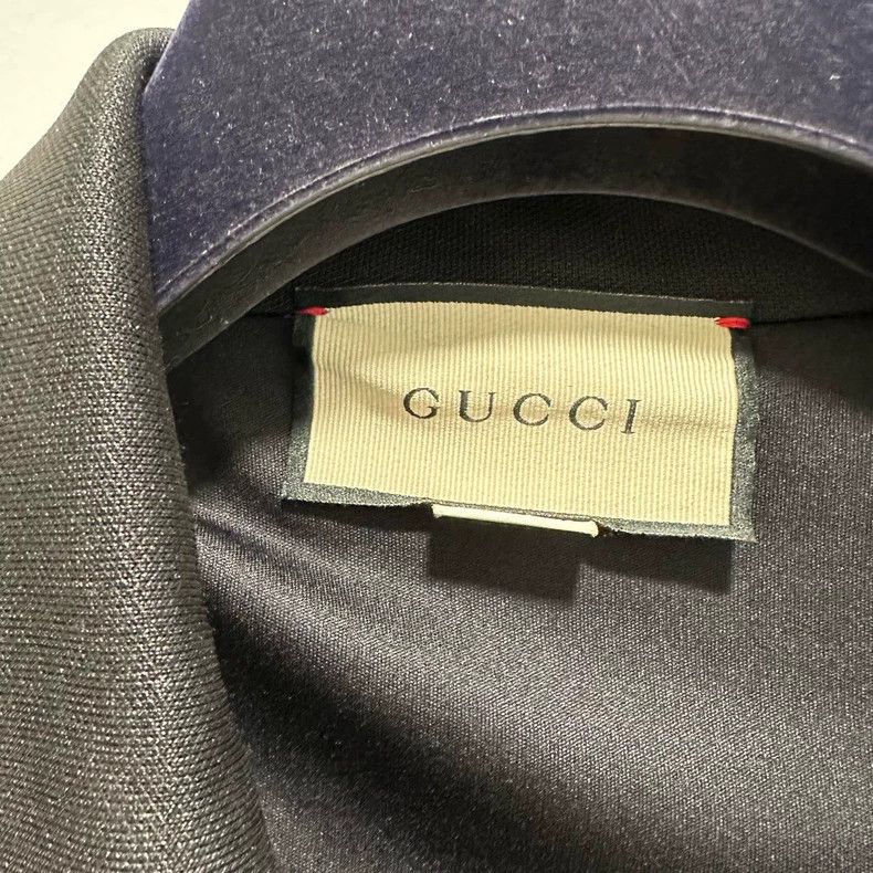 Gucci Gucci Red and Black Embroidered Jacket Size US L / EU 52-54 / 3 - 3 Thumbnail