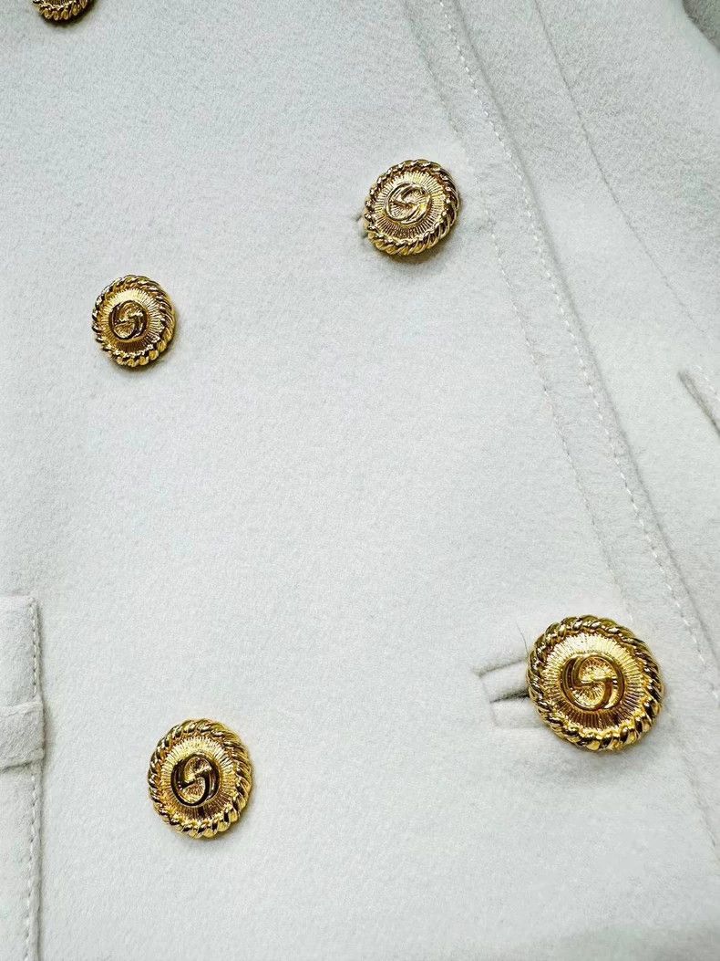 Gucci Gucci Double-Breasted Long Coat Size US M / EU 48-50 / 2 - 4 Thumbnail