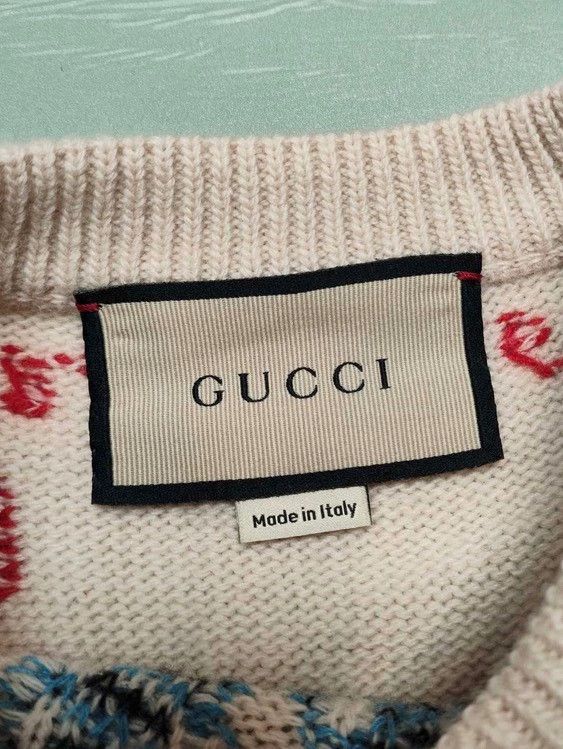 Gucci Gucci Freya Hartas Squirrel Printed Sweater Size US XS / EU 42 / 0 - 3 Thumbnail