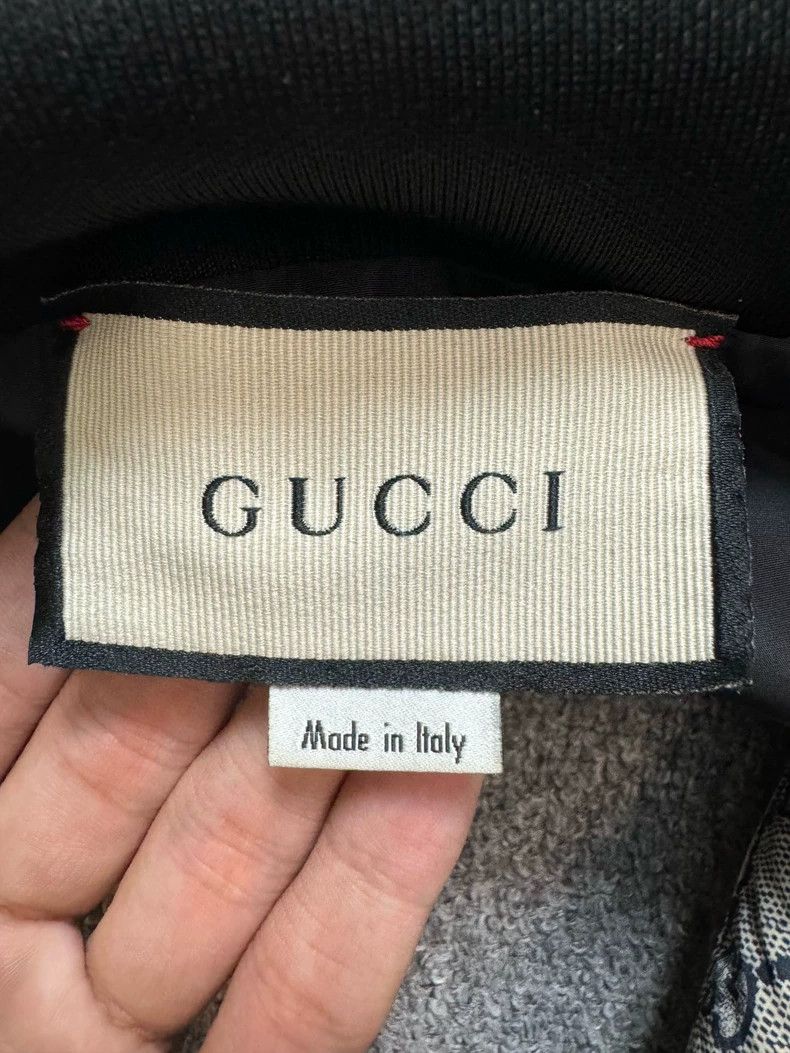 Gucci Gucci Black Silk Double G Jacket Size US L / EU 52-54 / 3 - 4 Thumbnail