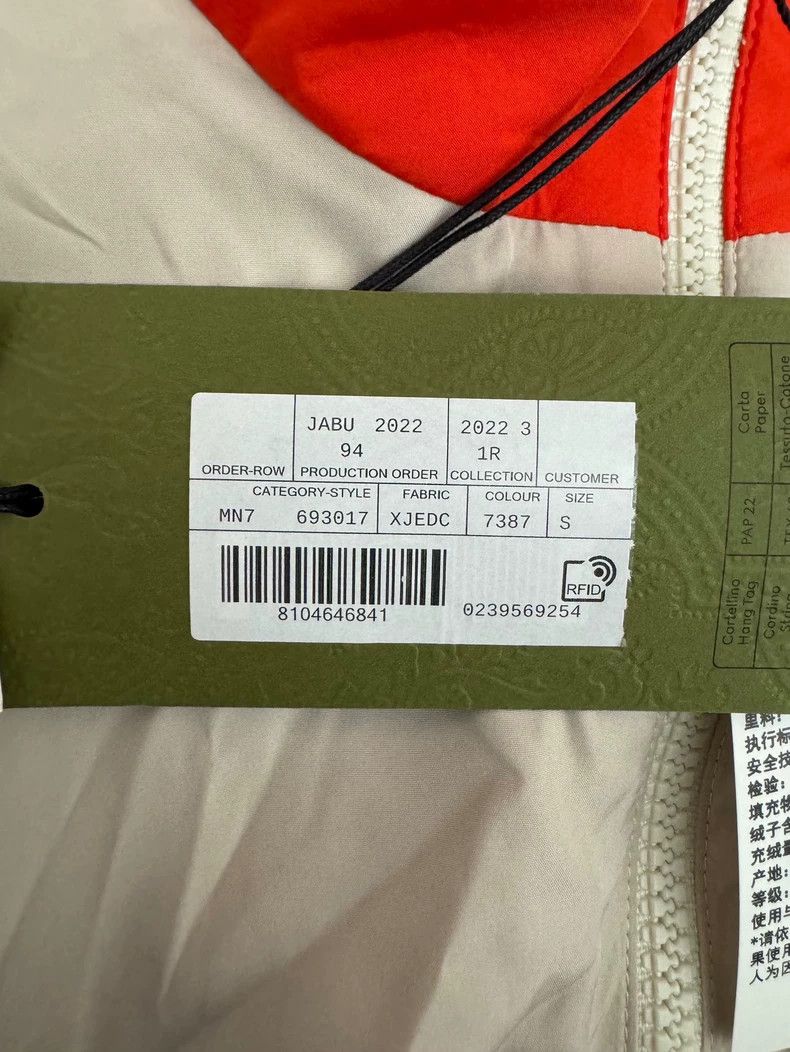 Gucci Gucci Orange Colorblock Zip Jacket Size US S / EU 44-46 / 1 - 6 Thumbnail