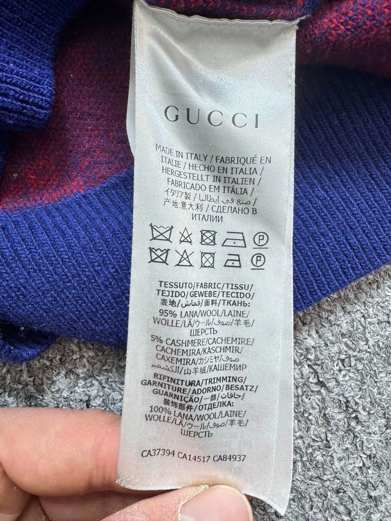 Gucci Gucci Monogram Wool Knit Sweater Size M Size US M / EU 48-50 / 2 - 5 Thumbnail