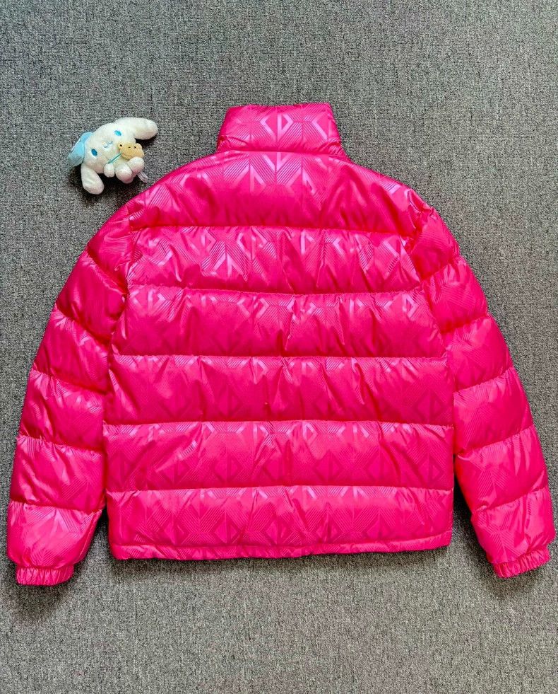Dior Pink CD Logo Puffer Jacket Size US M / EU 48-50 / 2 - 2 Thumbnail
