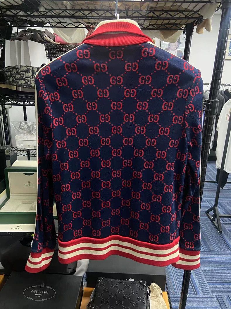 Gucci Gucci Blue Double G Zip Jacket Size US S / EU 44-46 / 1 - 2 Thumbnail