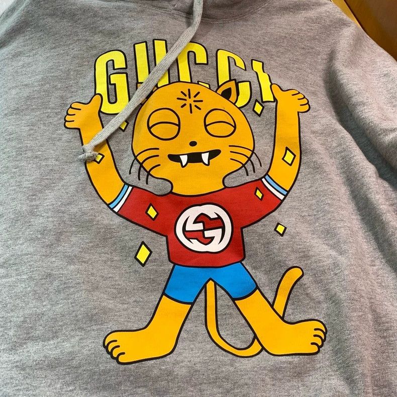 Gucci Gucci Men's Graphic Hoodie Medium Size Size US M / EU 48-50 / 2 - 3 Thumbnail