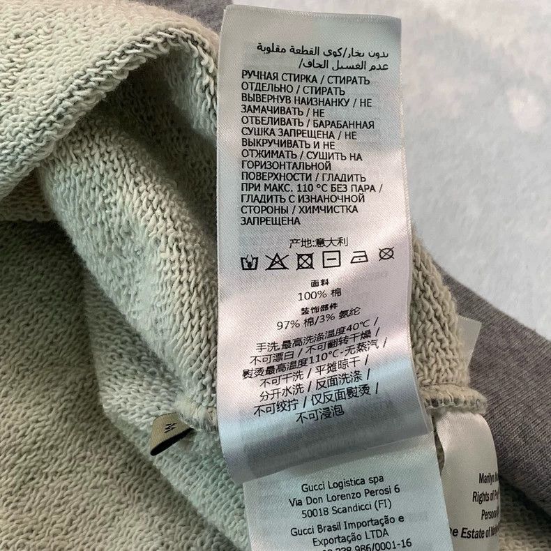 Gucci Gucci Men's Graphic Hoodie Medium Size Size US M / EU 48-50 / 2 - 7 Thumbnail