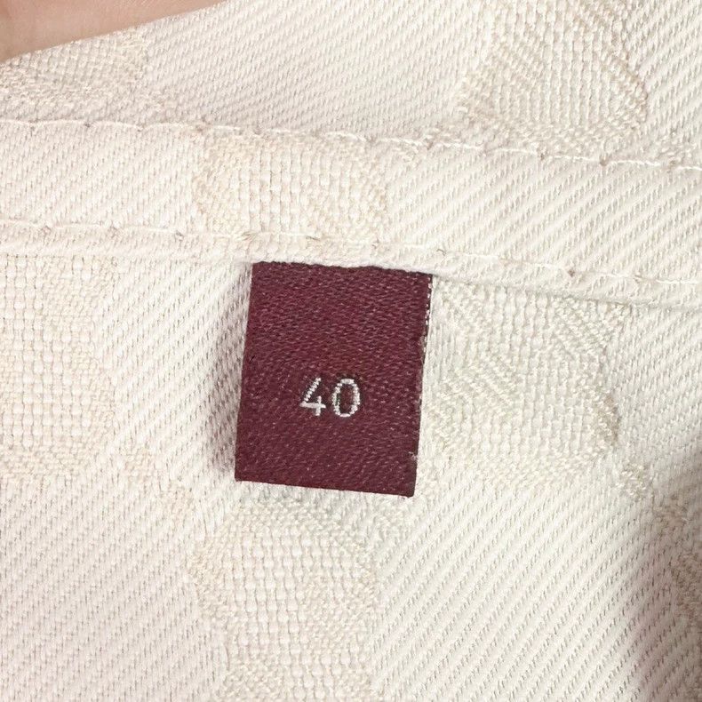 Gucci Gucci Crop Denim Jacket with Red Label Size US M / EU 48-50 / 2 - 5 Thumbnail