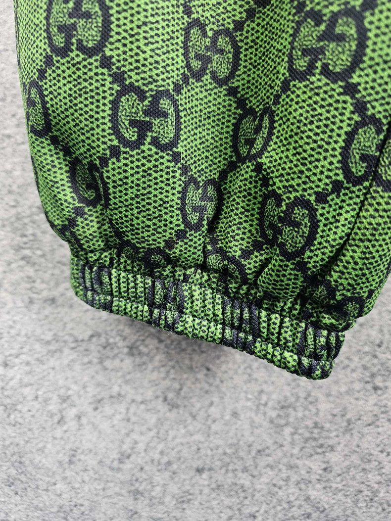 Gucci Gucci Full Print Casual Pants in Green Size US 32 / EU 48 - 5 Thumbnail