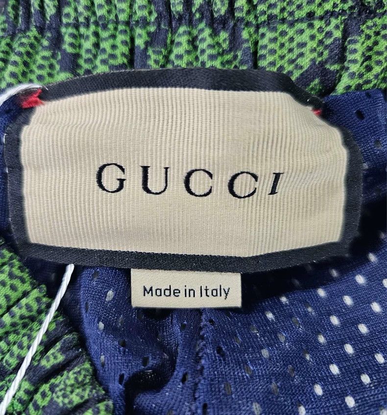 Gucci Gucci Full Print Casual Pants in Green Size US 32 / EU 48 - 7 Thumbnail