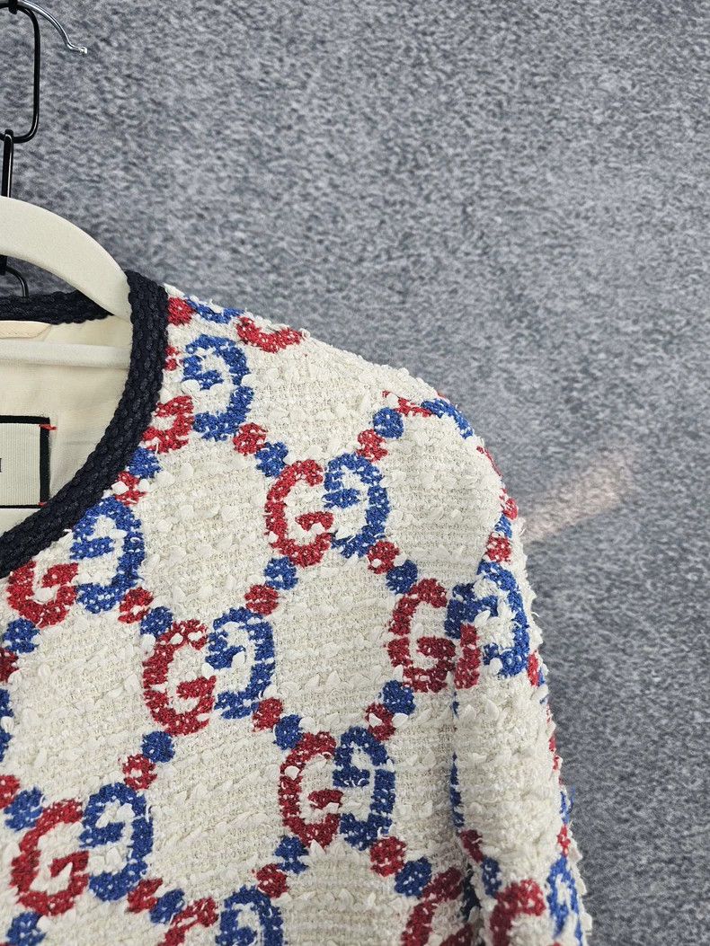 Gucci Logo Print Long Sleeve Jacket Size US XL / EU 56 / 4 - 4 Thumbnail