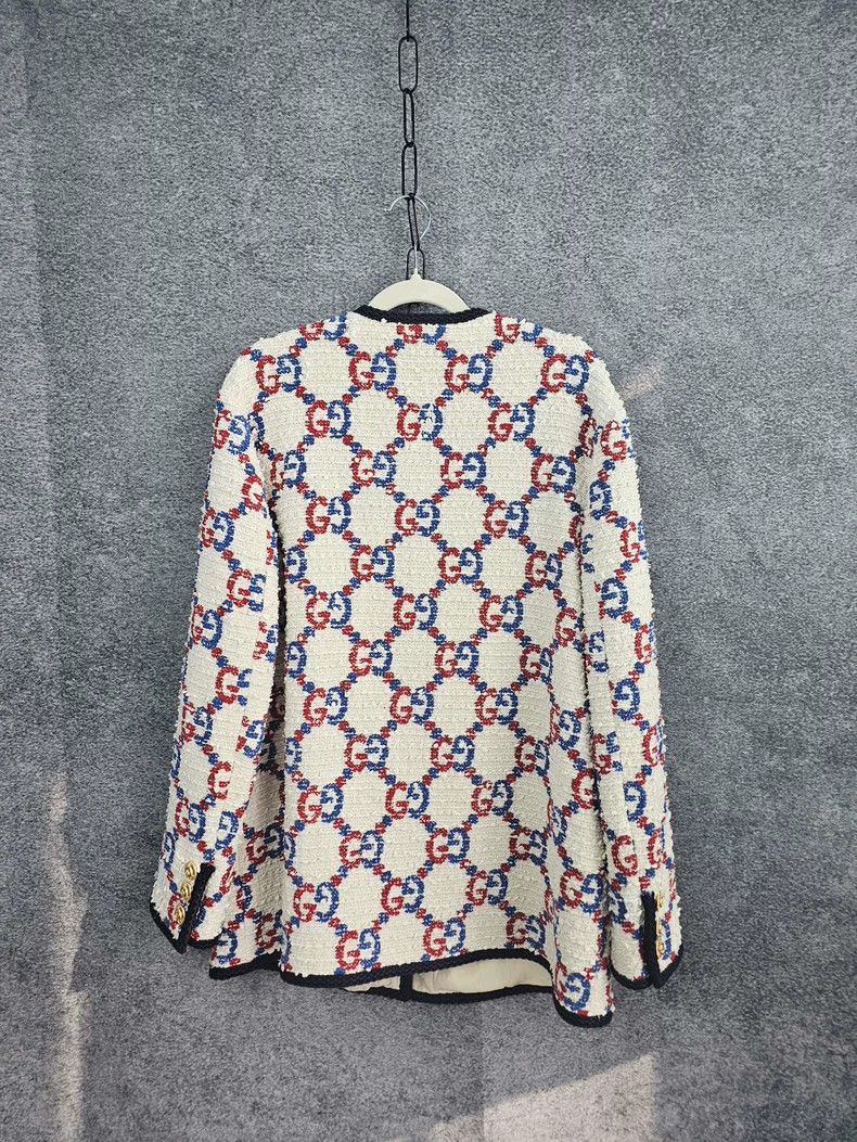 Gucci Logo Print Long Sleeve Jacket Size US XL / EU 56 / 4 - 2 Thumbnail