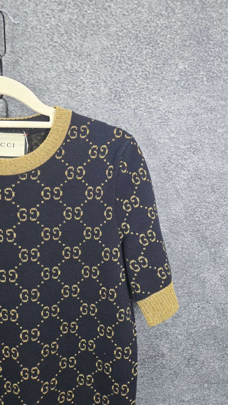 Gucci Gucci Printed Knit Sweater Size S Size US S / EU 44-46 / 1 - 4 Thumbnail