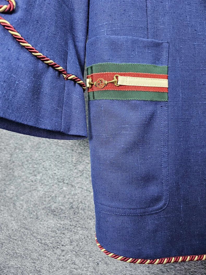 Gucci Gucci Suit Jacket with Unique Style Size US M / EU 48-50 / 2 - 5 Thumbnail