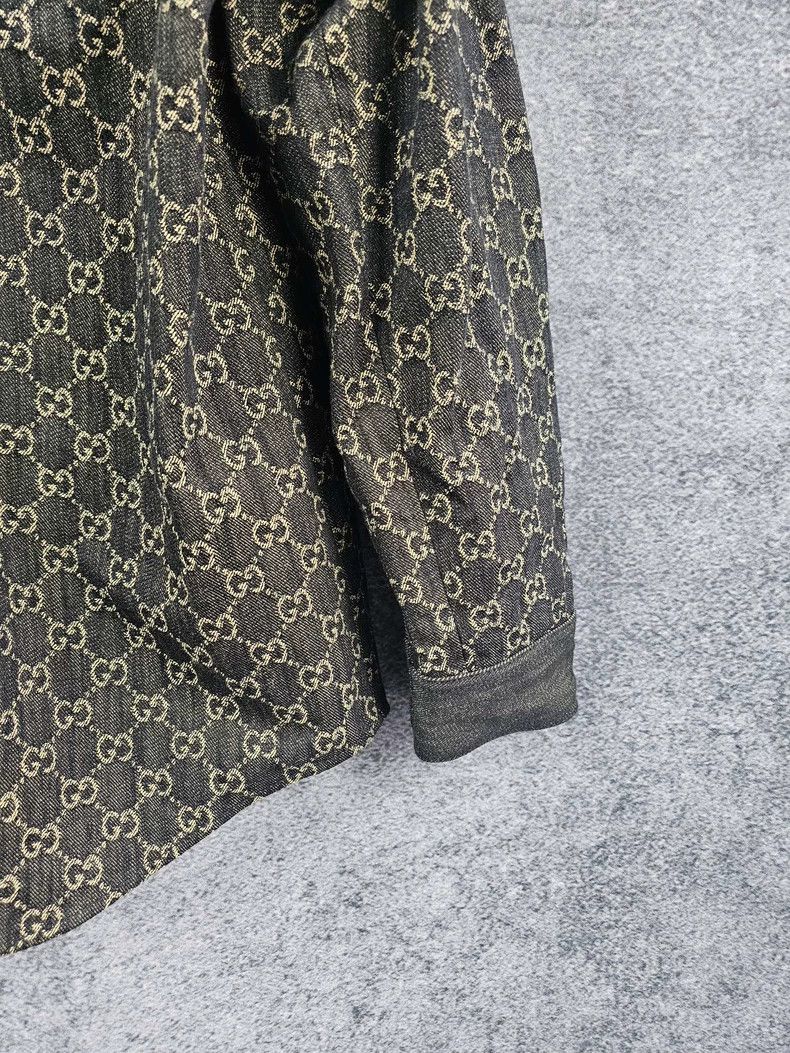Gucci Gucci Printed Denim Jacket in Size 48 Size US L / EU 52-54 / 3 - 6 Thumbnail
