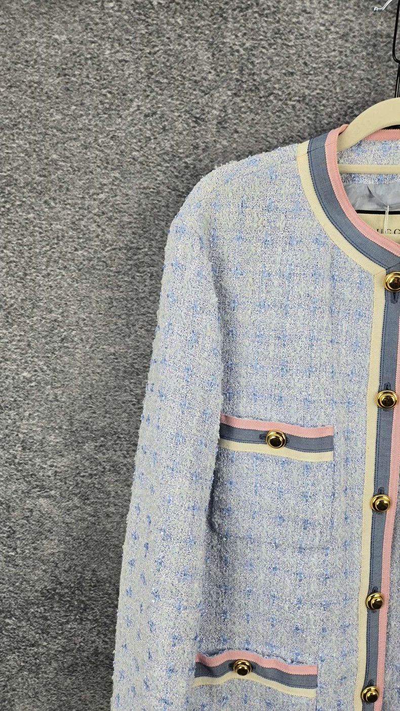 Gucci Gucci Round Neck Woollen Coat Size US M / EU 48-50 / 2 - 3 Thumbnail