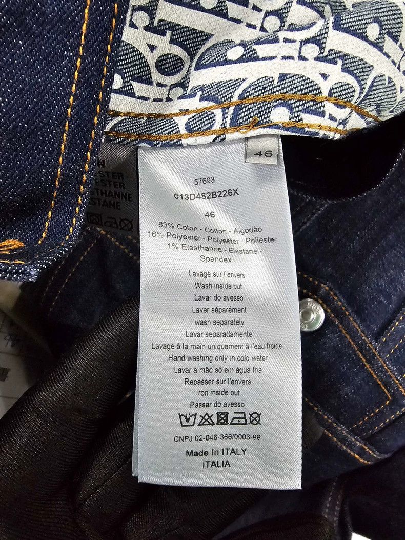 Dior Dior Denim Jacket with Collar Size US M / EU 48-50 / 2 - 8 Thumbnail