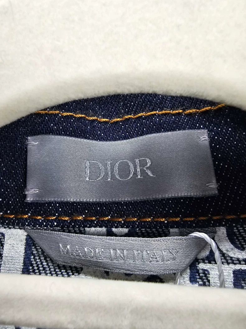 Dior Dior Denim Jacket with Collar Size US M / EU 48-50 / 2 - 7 Thumbnail