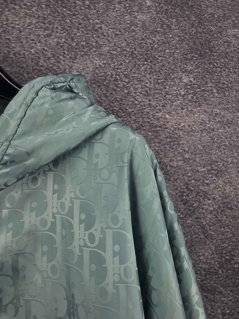 Dior Dior Hooded Printed Jacket in Green Size US XS / EU 42 / 0 - 4 Thumbnail