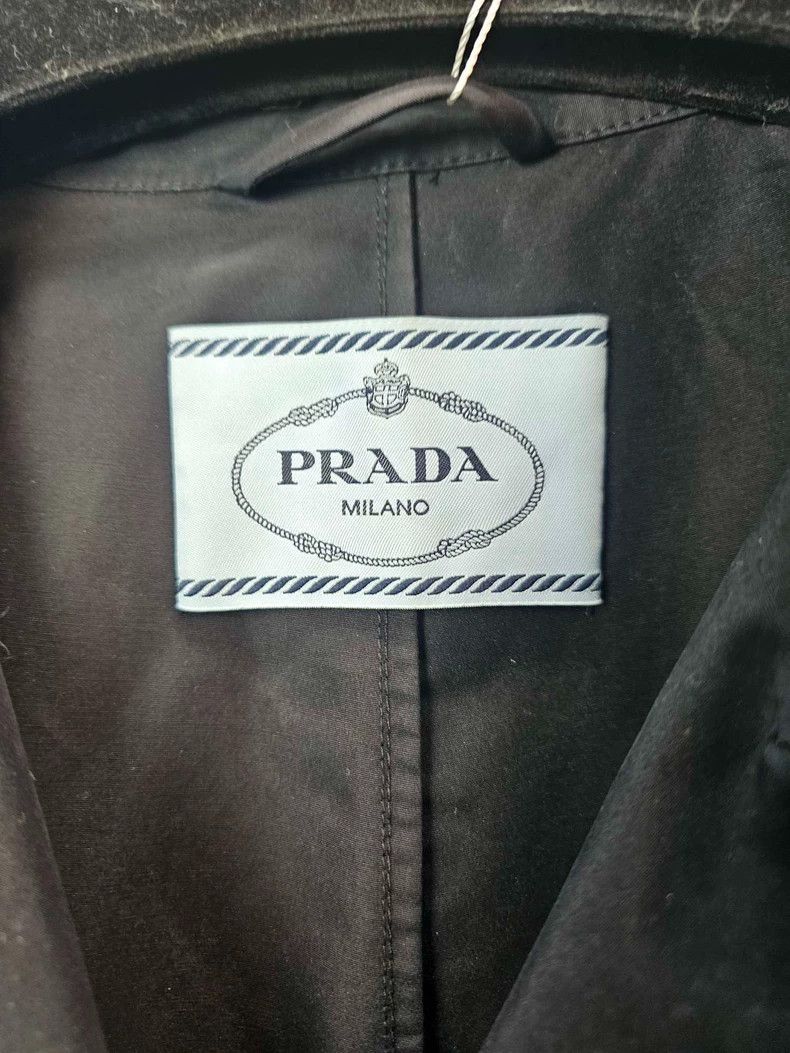 Prada Black Casual Jacket by Prada Size US XL / EU 56 / 4 - 7 Thumbnail