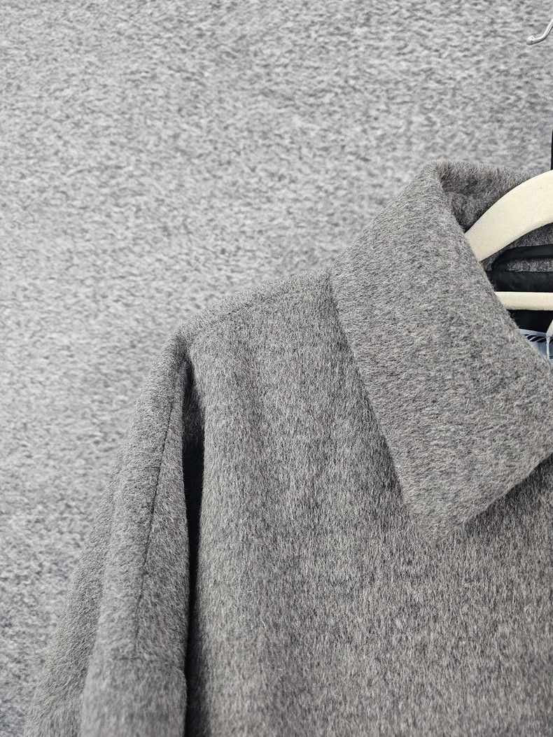 Prada Prada Gray Collared Jacket With Buttons Size US M / EU 48-50 / 2 - 3 Thumbnail