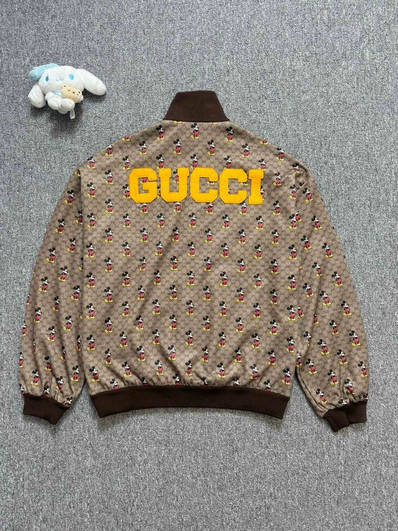 Gucci Gucci Mickey Print Logo Jacket Size US XS / EU 42 / 0 - 2 Thumbnail