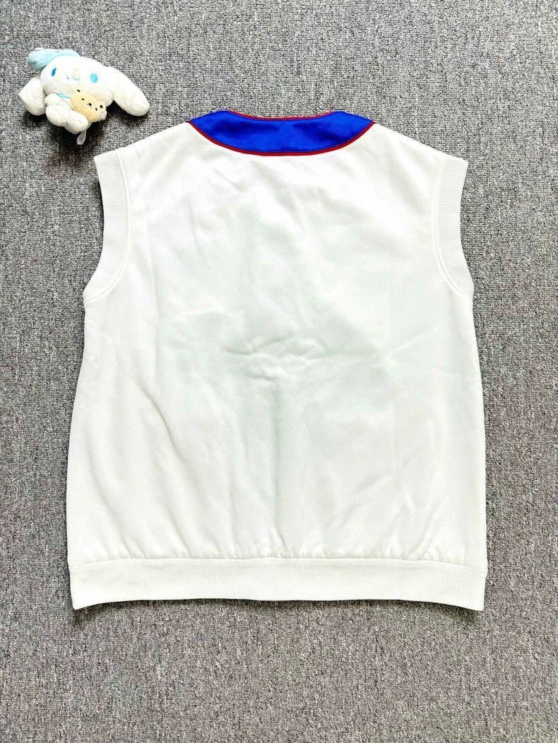 Gucci New Gucci Dragon Embroidered Knit Vest Size US M / EU 48-50 / 2 - 2 Thumbnail