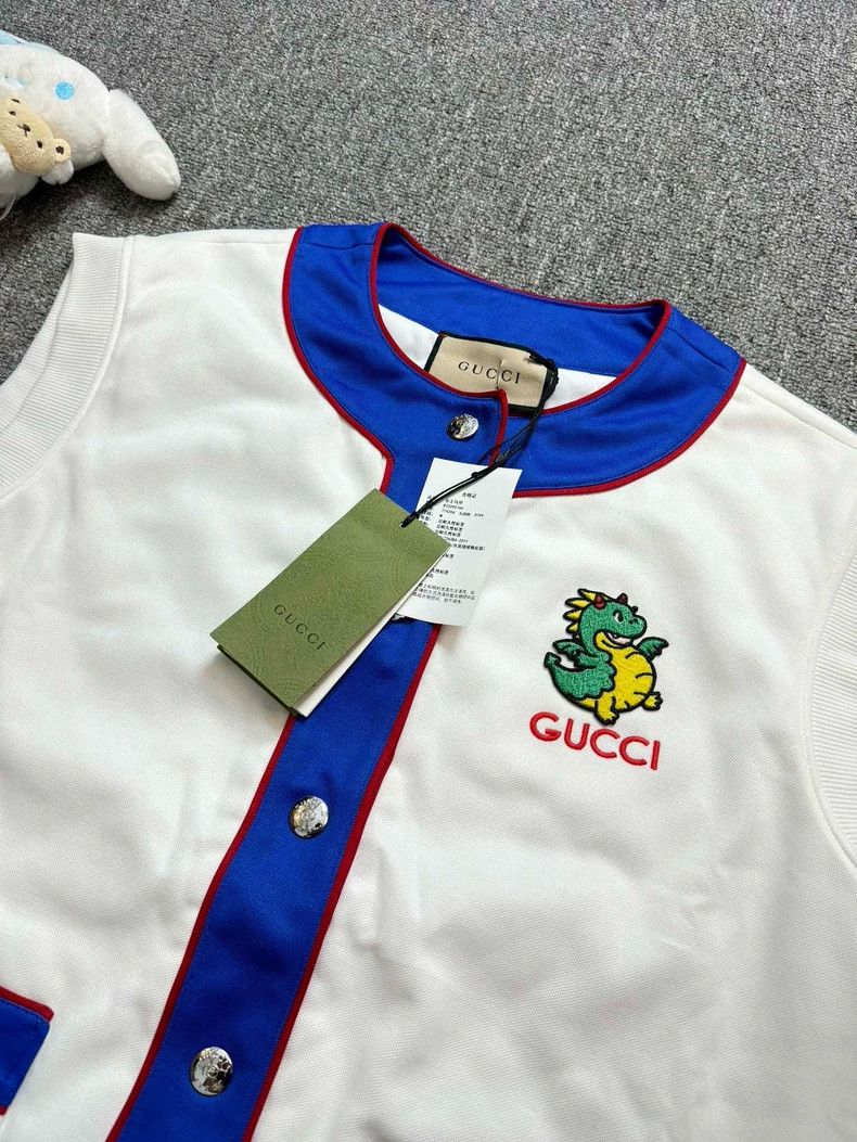 Gucci New Gucci Dragon Embroidered Knit Vest Size US M / EU 48-50 / 2 - 3 Thumbnail