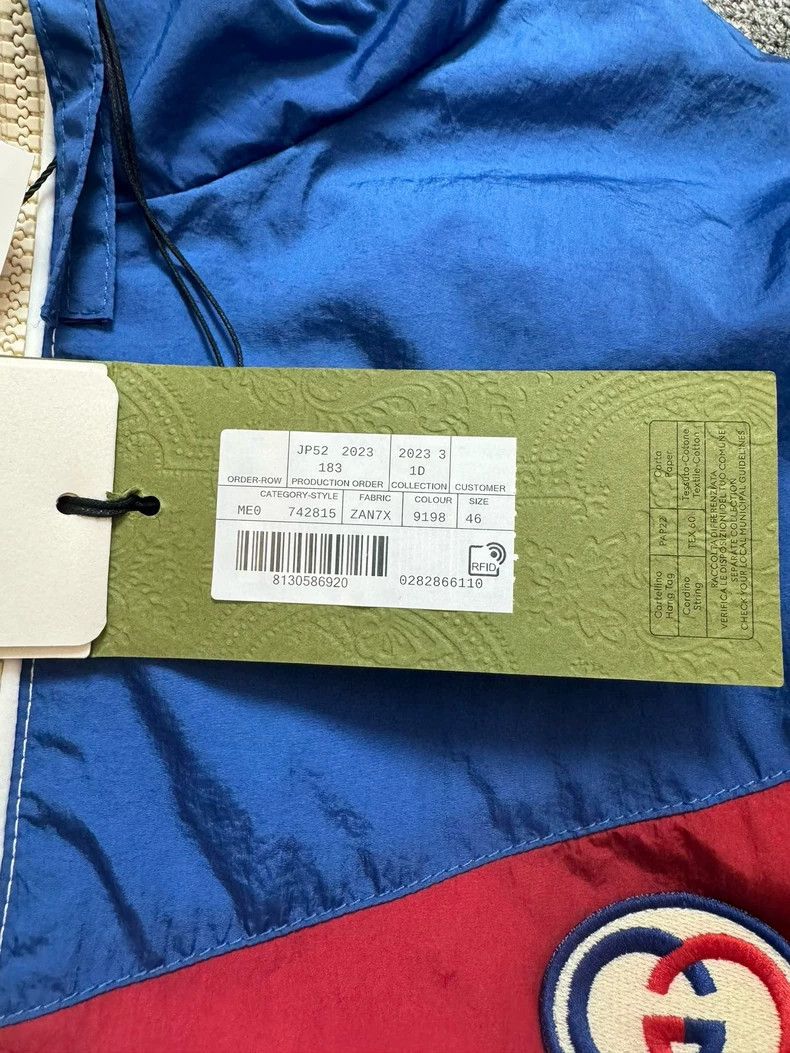 Gucci Gucci Color Block Zip Jacket Size US M / EU 48-50 / 2 - 3 Thumbnail
