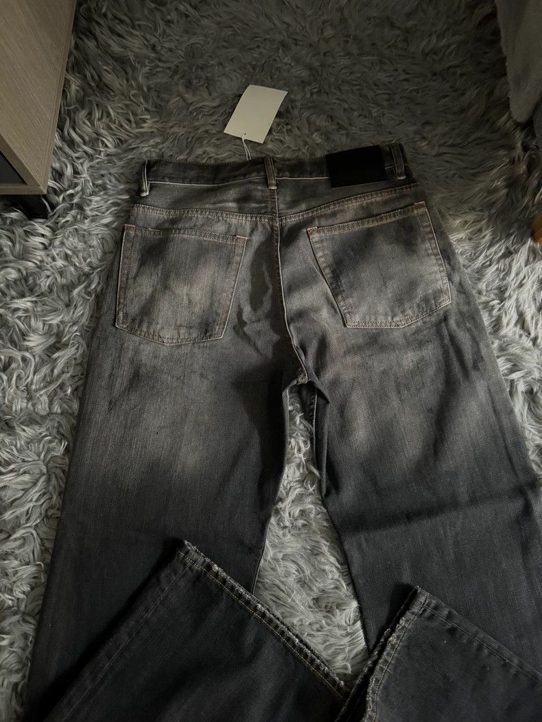 Acne Studios Black Splash Paint Denim Pants Size US 30 / EU 46 - 4 Thumbnail