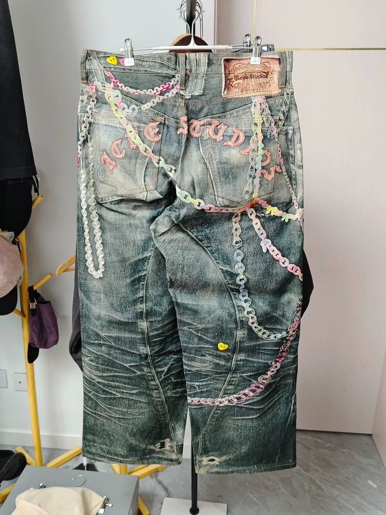 Acne Studios Acne Studios Vintage Wash Denim Pants Size US 34 / EU 50 - 2 Thumbnail