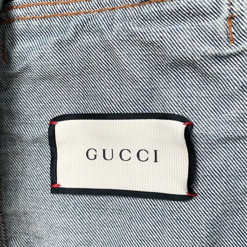 Gucci Gucci Denim Jacket for Men Size US XL / EU 56 / 4 - 3 Thumbnail