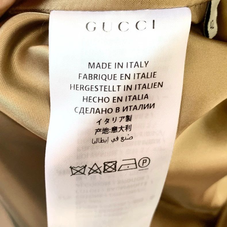 Gucci Gucci Brown Women's Trench Coat Size US L / EU 52-54 / 3 - 6 Thumbnail