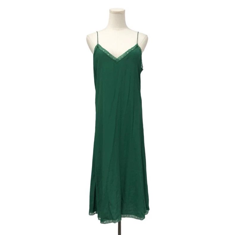 Gucci Gucci Green Silk Dress Size US 31 - 3 Thumbnail