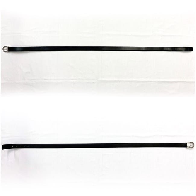 Salvatore Ferragamo SALVATORE FERRAGAMO Belt Black Leather Size ONE SIZE - 2 Thumbnail