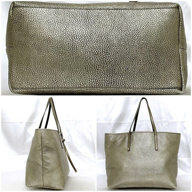Jimmy Choo JIMMY CHOO Tote Bag Gold Leather Size ONE SIZE - 2 Thumbnail