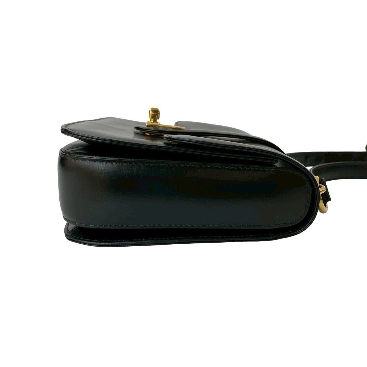 Gucci Gucci Shoulder Bag Black Leather Size ONE SIZE - 6 Thumbnail